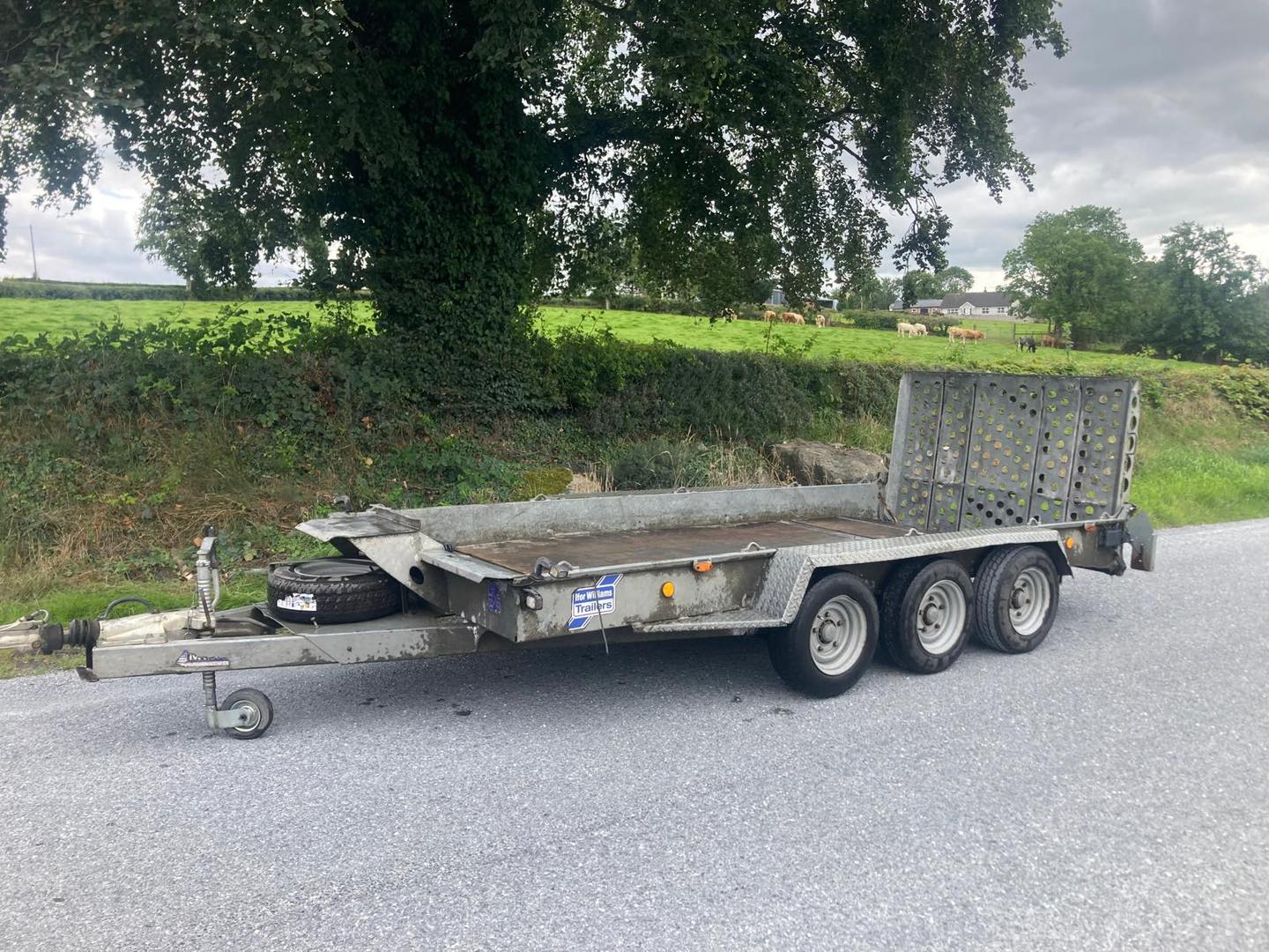 Ifor Williams GH146 Tri (14x6) Plant trailer