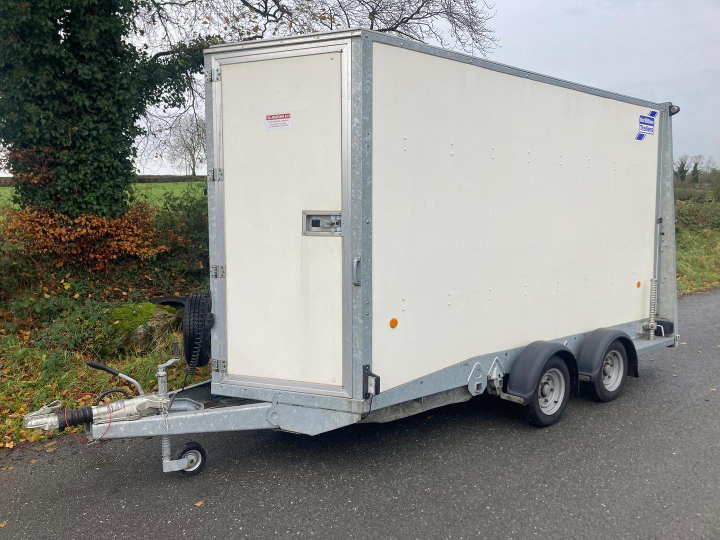 Ifor Williams BV126 12x6x7 High Boxvan Trailer