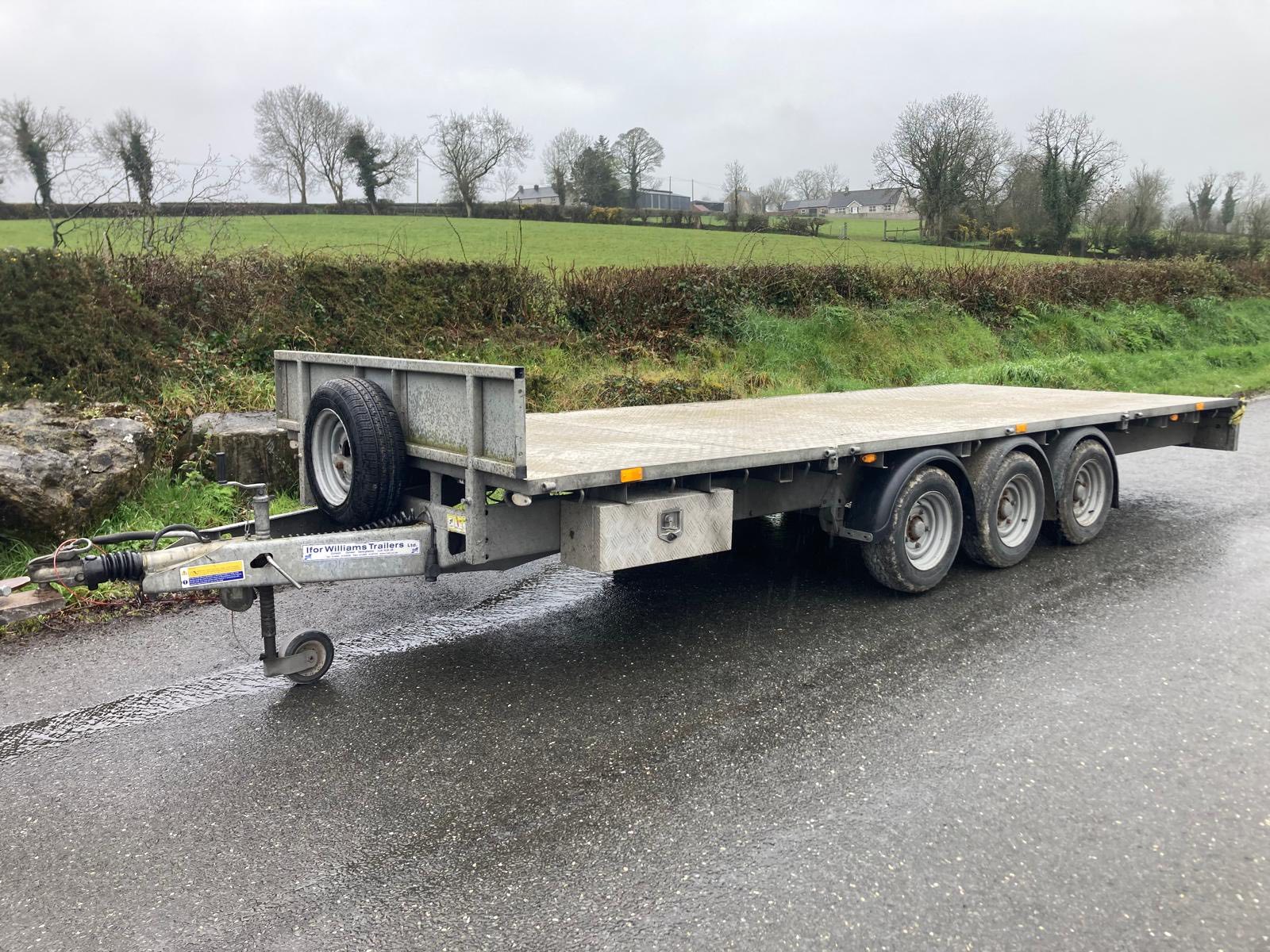Ifor Williams LM186 (18x6’6) Tri Axle